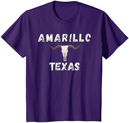 רטרו טקסס | Amarillo TX חולצות T | חולצת טריקו של חולצת עיר